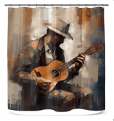Bluesy Bliss Shower Curtain - Beyond T-shirts